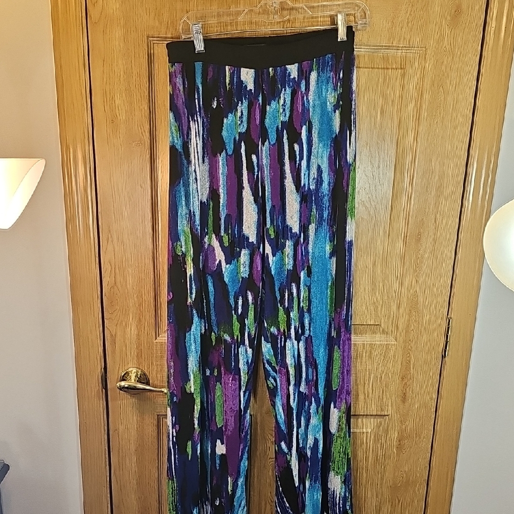 Black Elastic Waist Pants
